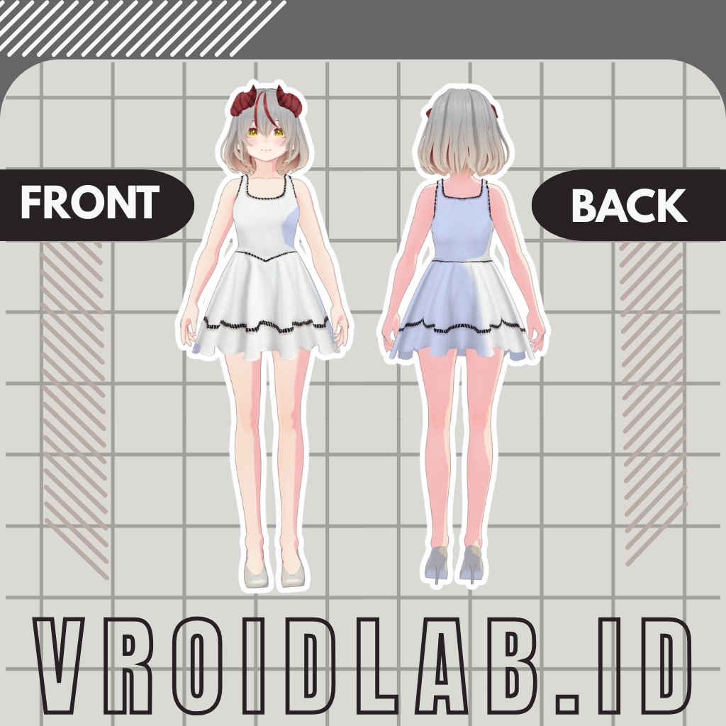 桜凛 Sakura Rin | Vroid Outfit Set