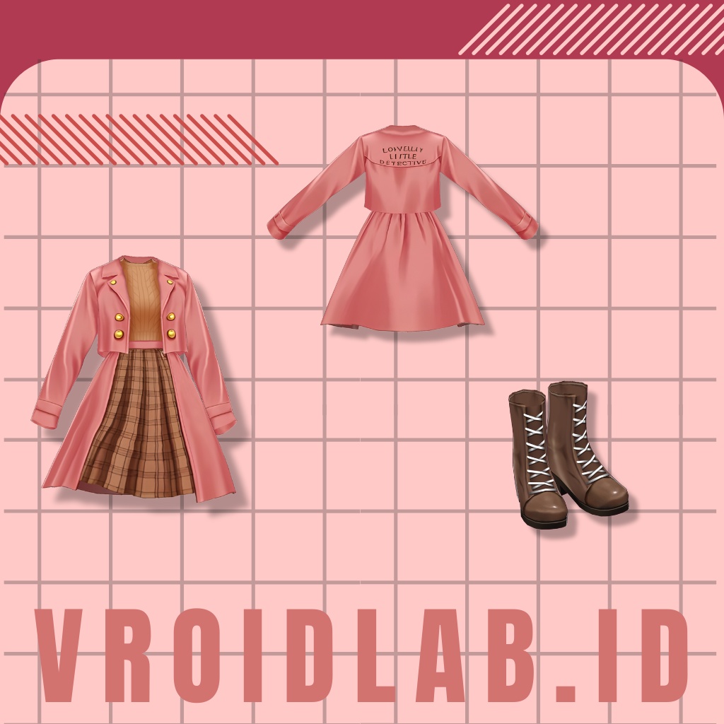 ぱすてる どりーむ | Pastel Dream | VRoid Studio Outfit | Anime Style | Virtual Fashion