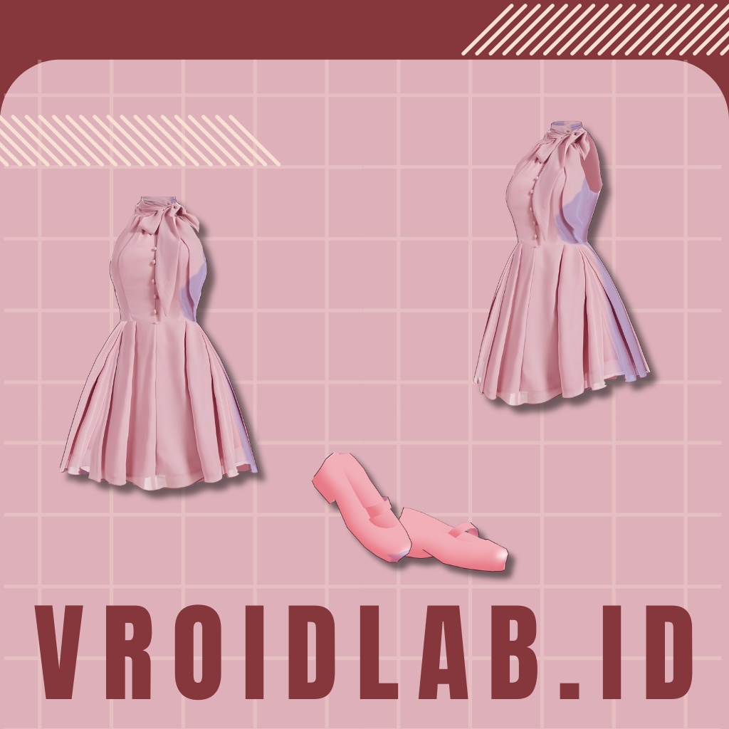 ララネコ Lala Neko| Vroid Outfit Set