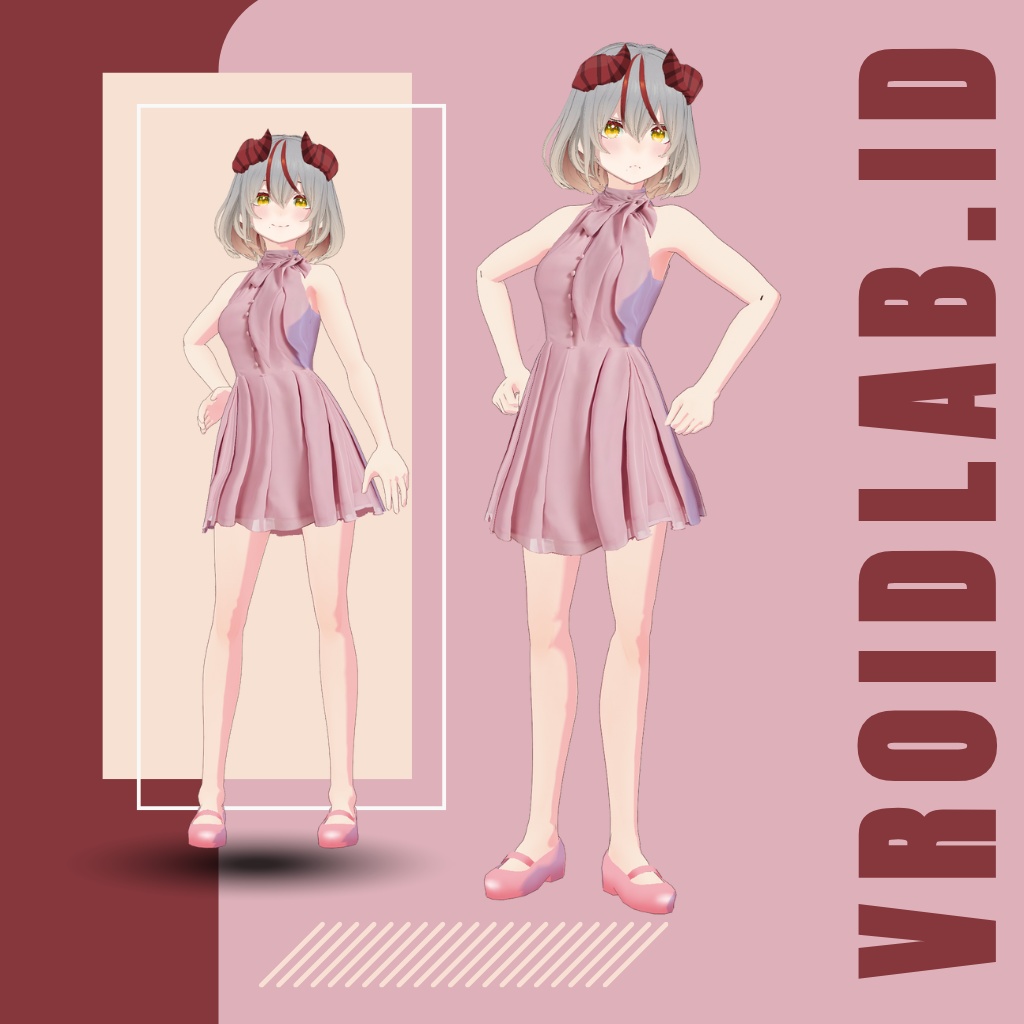  ララネコ Lala Neko| Vroid Outfit Set