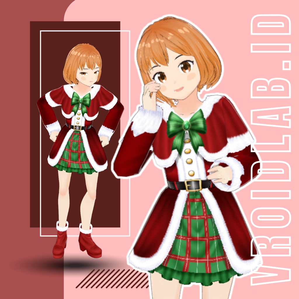 るあした めい｜ぶいろいど ふぁんたじー どれす（じょせいむけ）｜VRoid Studio あうとふぃっと｜あにめ すたいる