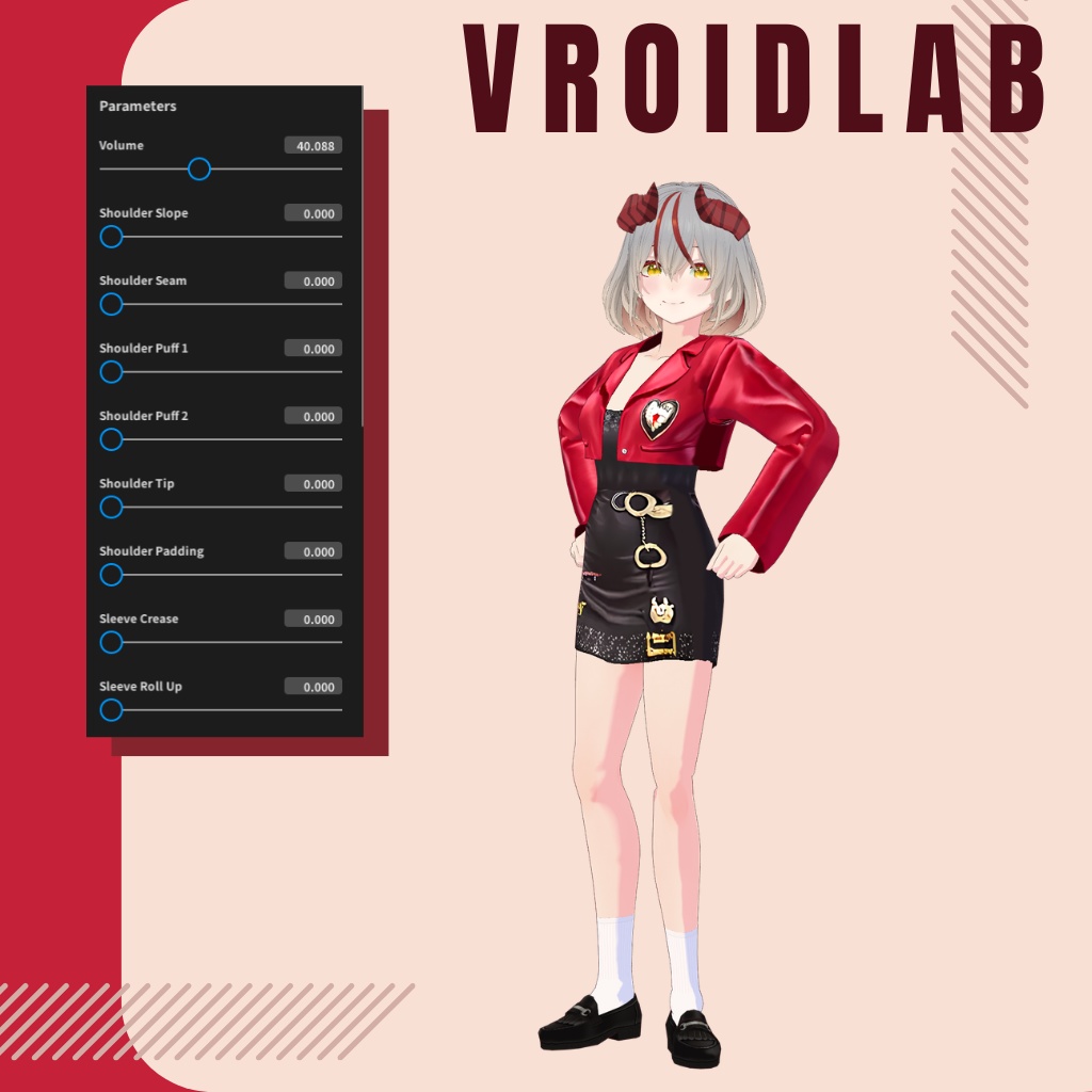 ゲナドレス | Dress Guena | VRoid Studio Outfit | Anime Style | Virtual Fashion