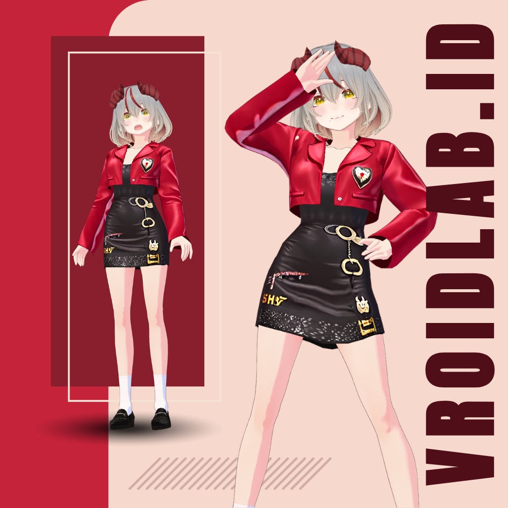 ゲナドレス | Dress Guena | VRoid Studio Outfit | Anime Style | Virtual Fashion