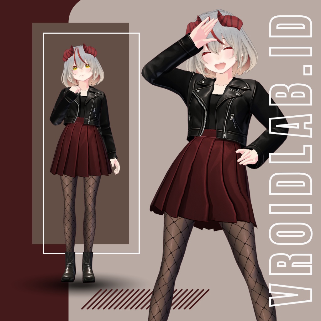 Kilu Outfit キル衣装  | VRoid Studio Outfit | Anime Style | Virtual Fashion