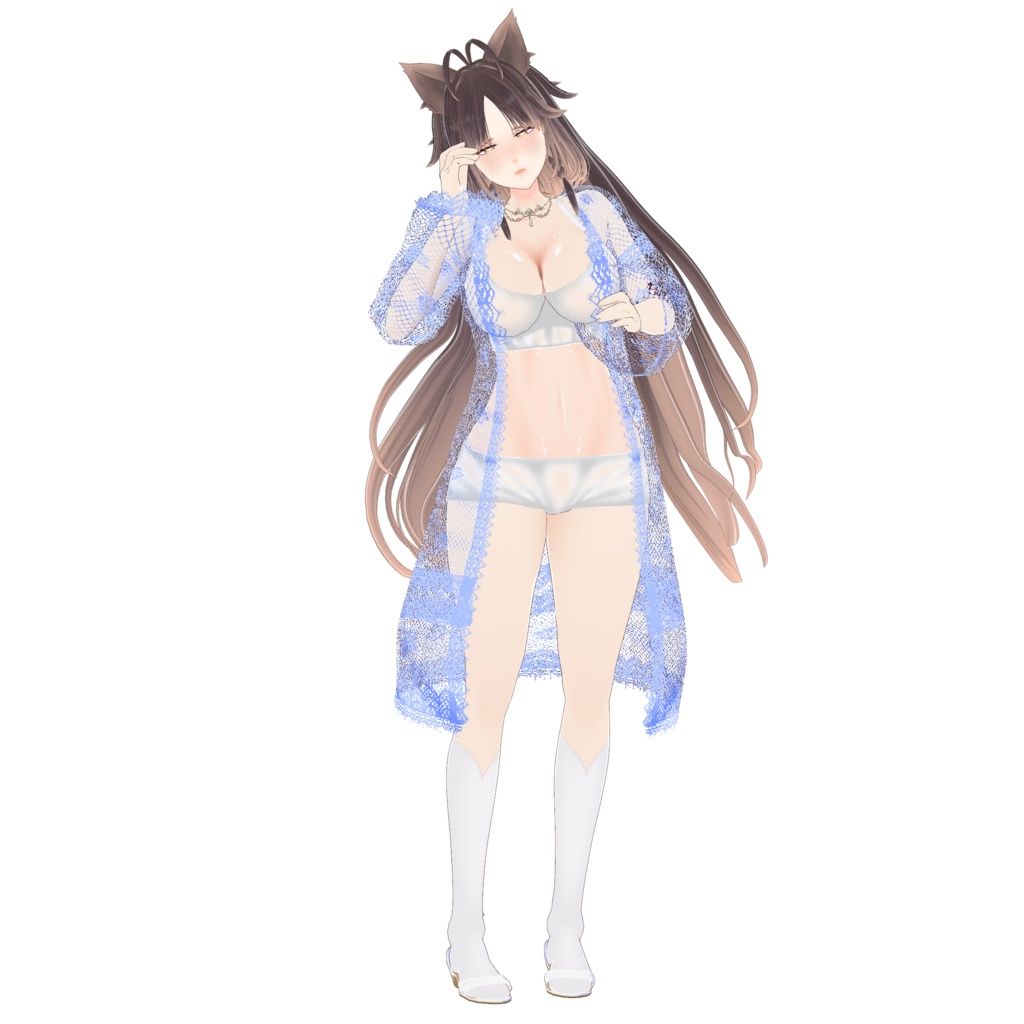fur kayumi set character ✧ 月影のカユミ ― セット衣装 ― ✧