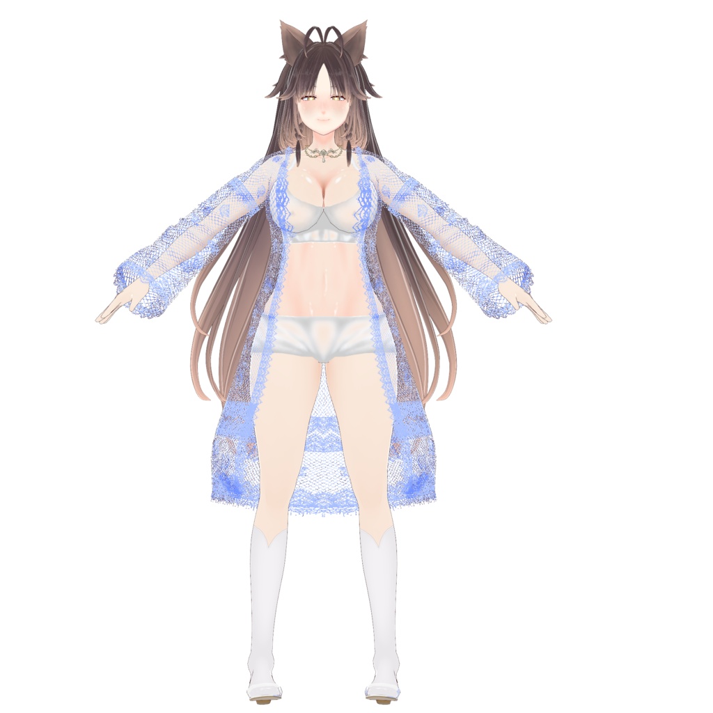 fur kayumi set character ✧ 月影のカユミ ― セット衣装 ― ✧