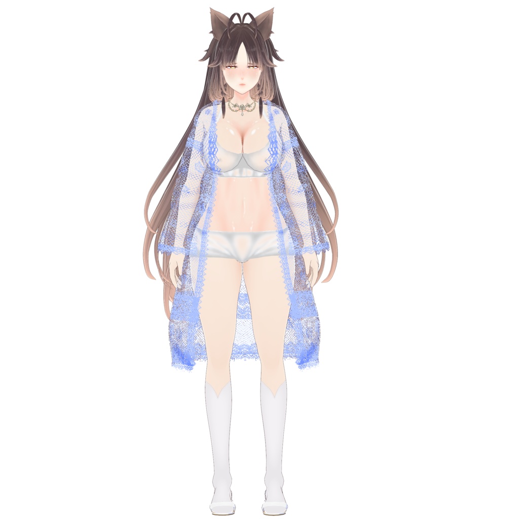 fur kayumi set character ✧ 月影のカユミ ― セット衣装 ― ✧