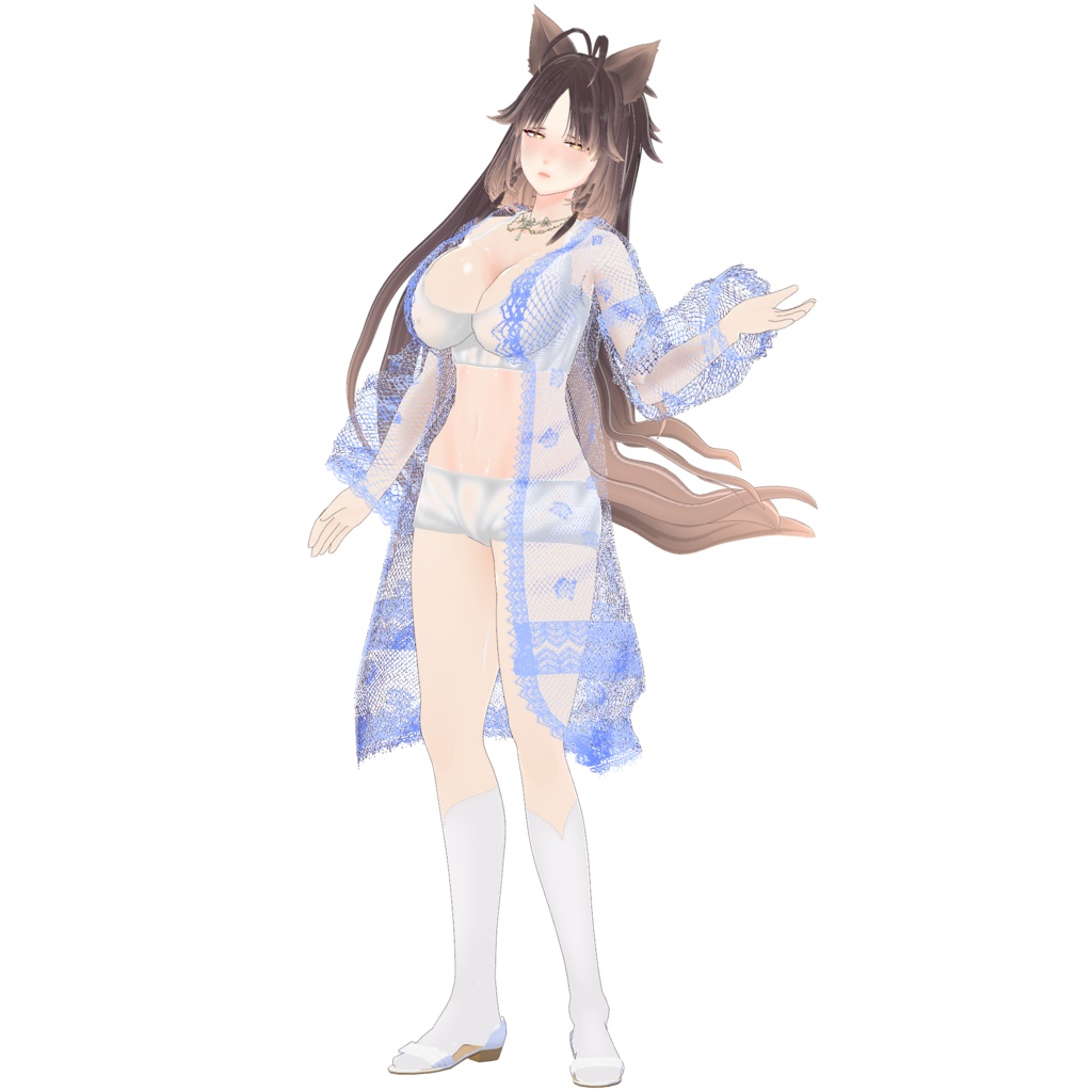 fur kayumi set character ✧ 月影のカユミ ― セット衣装 ― ✧