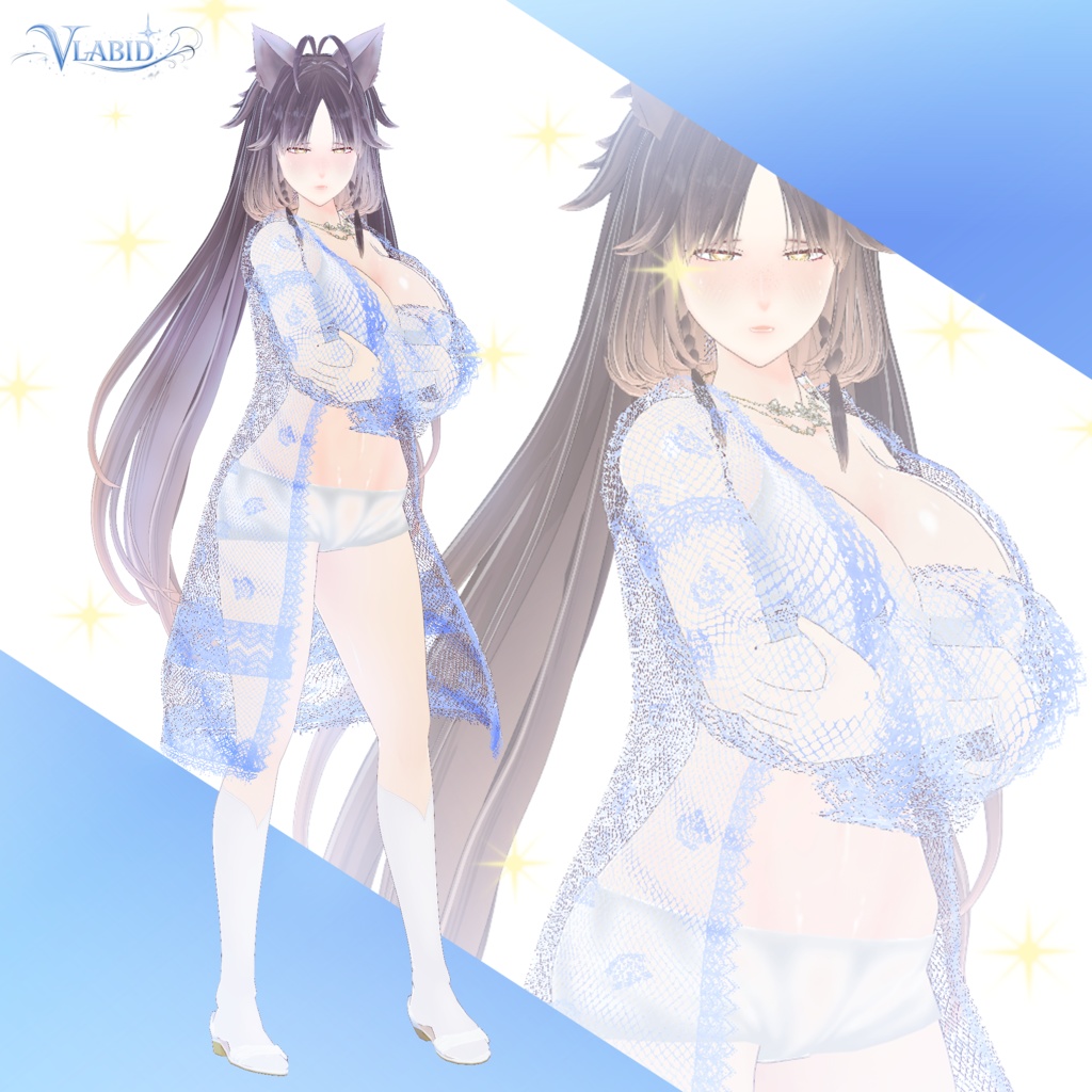 fur kayumi set character ✧ 月影のカユミ ― セット衣装 ― ✧