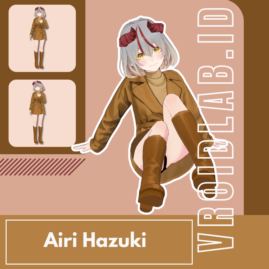 葉月あいり Airi Hazuki| VRoid Studio Outfit | Anime Style | Virtual Fashion