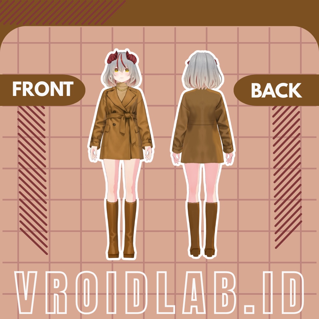 葉月あいり Airi Hazuki| VRoid Studio Outfit | Anime Style | Virtual Fashion