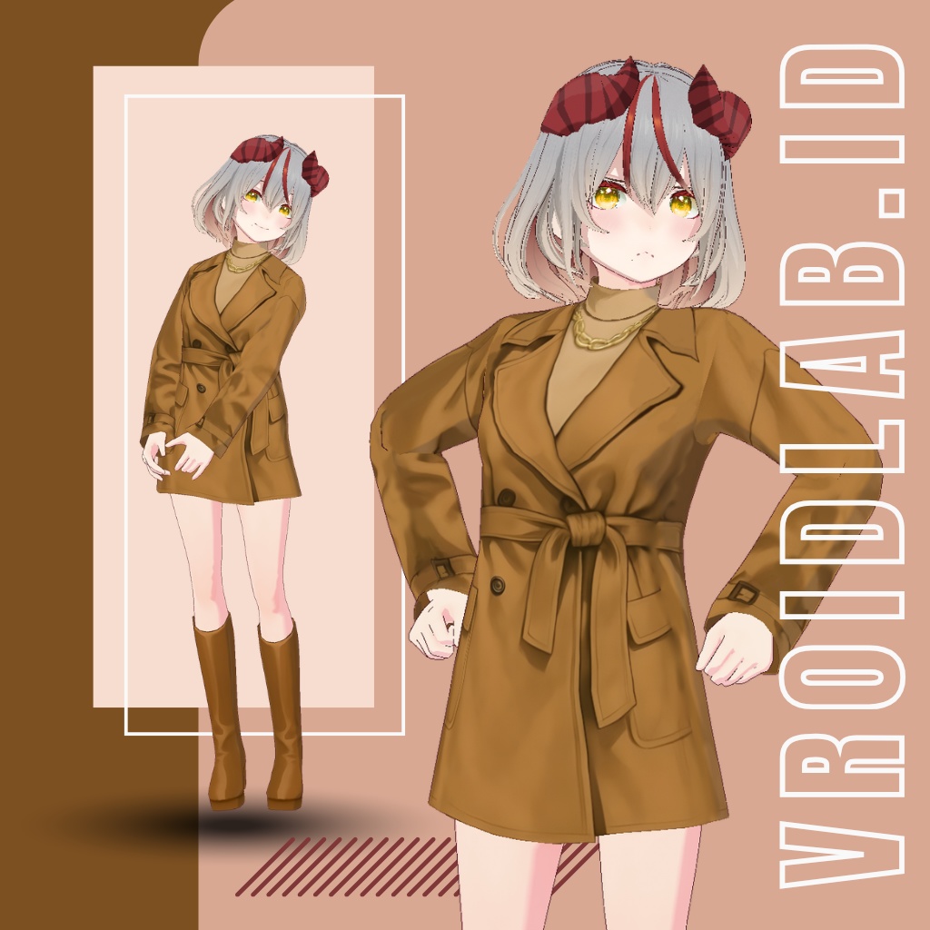  葉月あいり Airi Hazuki| VRoid Studio Outfit | Anime Style | Virtual Fashion