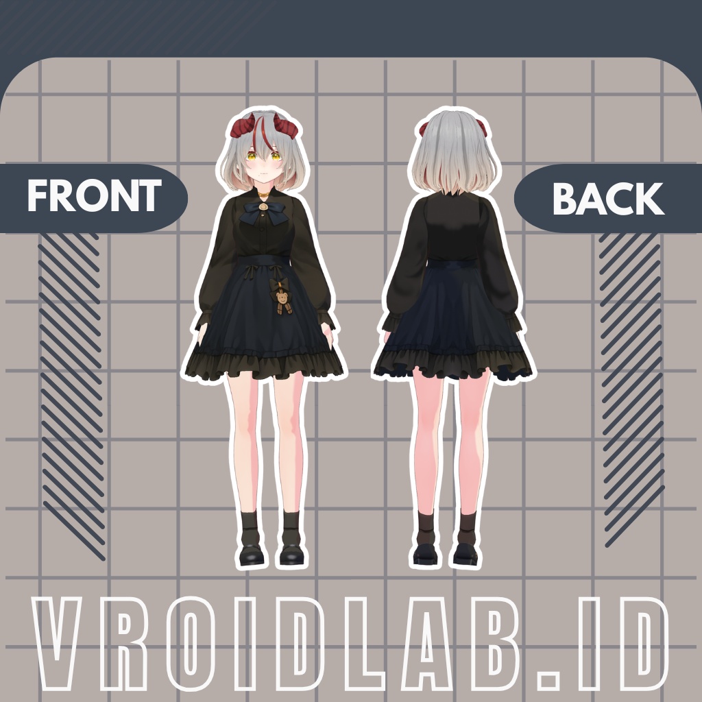 百瀬れな Rena Momose | VRoid Studio Outfit | Anime Style | Virtual Fashion