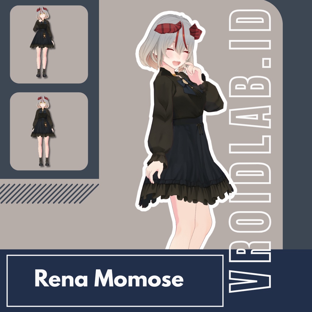 百瀬れな Rena Momose | VRoid Studio Outfit | Anime Style | Virtual Fashion
