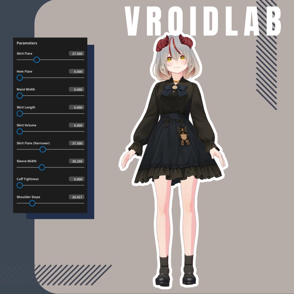 百瀬れな Rena Momose | VRoid Studio Outfit | Anime Style | Virtual Fashion