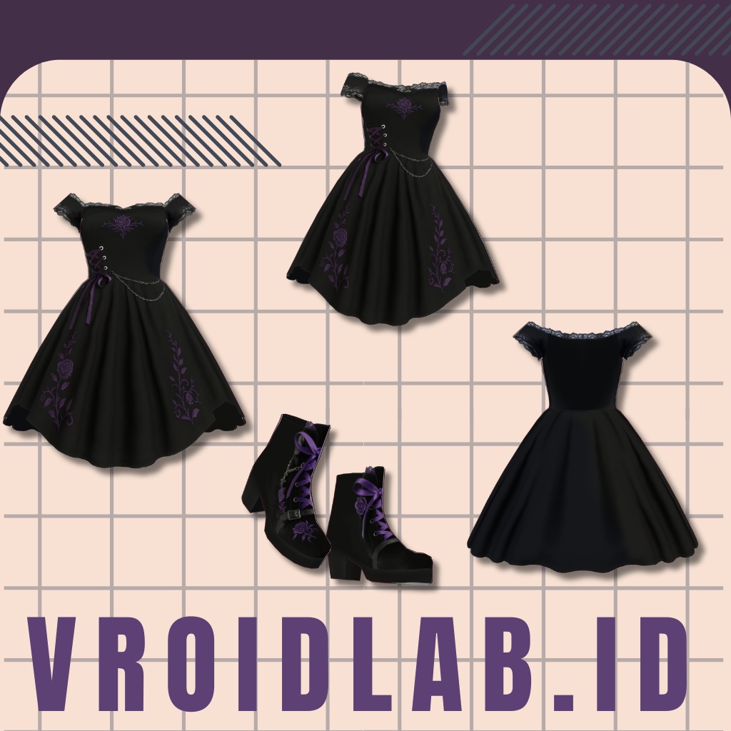 高梨ミラ Mira Takanashi | VRoid Studio Outfit | Anime Style | Virtual Fashion