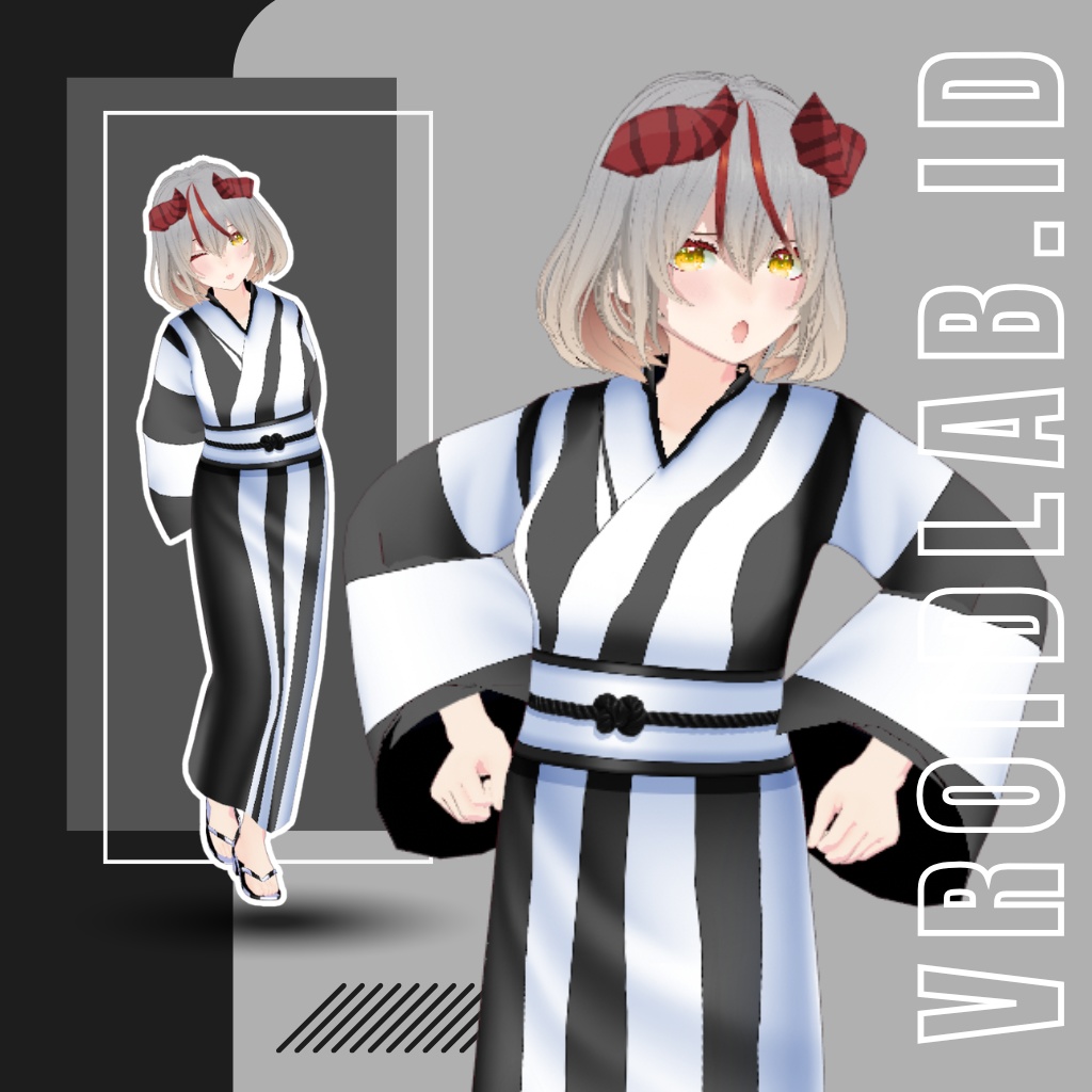 白雪ミラ Mira Shirayuki | VRoid Studio Outfit | Anime Style | Virtual Fashion