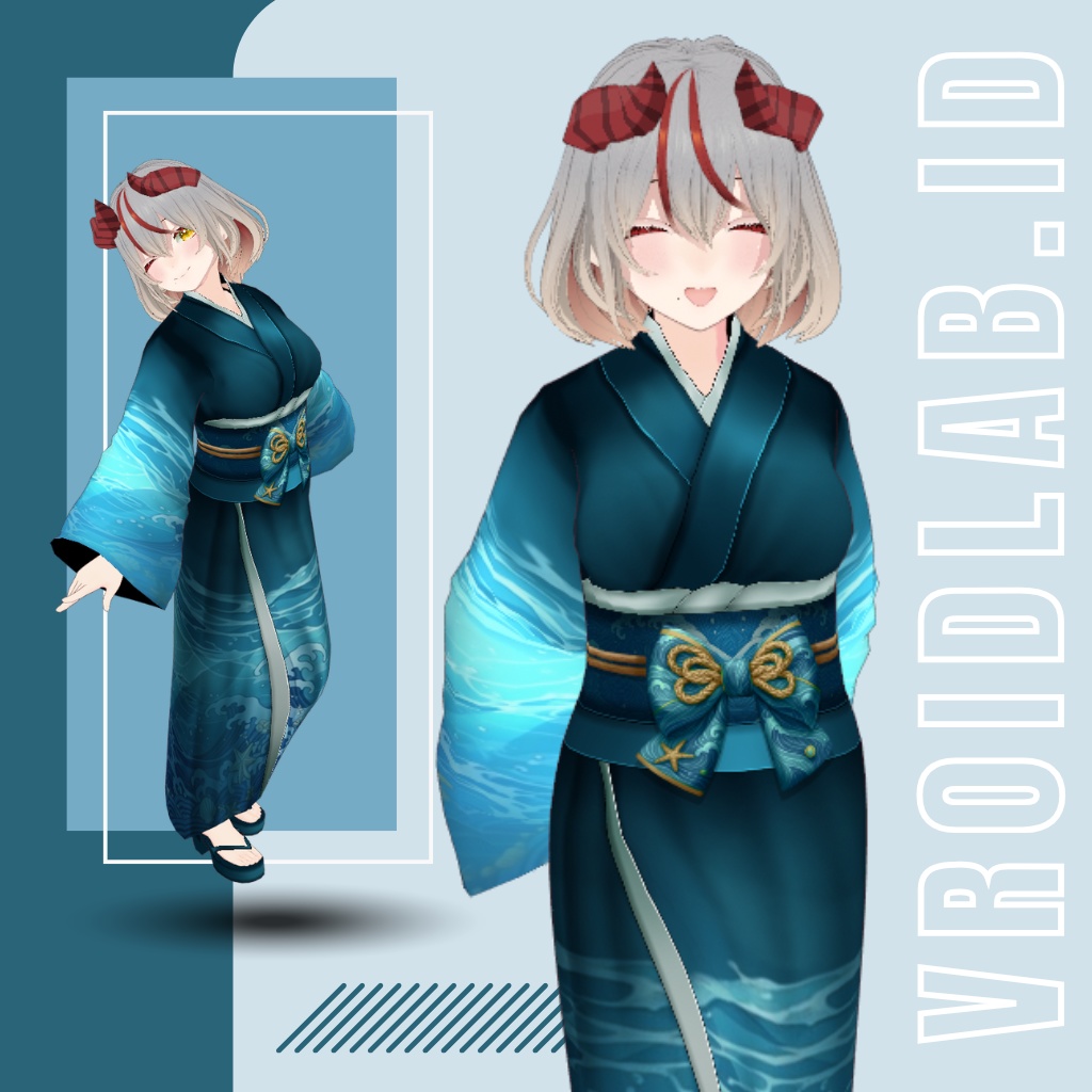 高梨ユナ Yuna Takanashi | VRoid Studio Outfit | Anime Style | Virtual Fashion