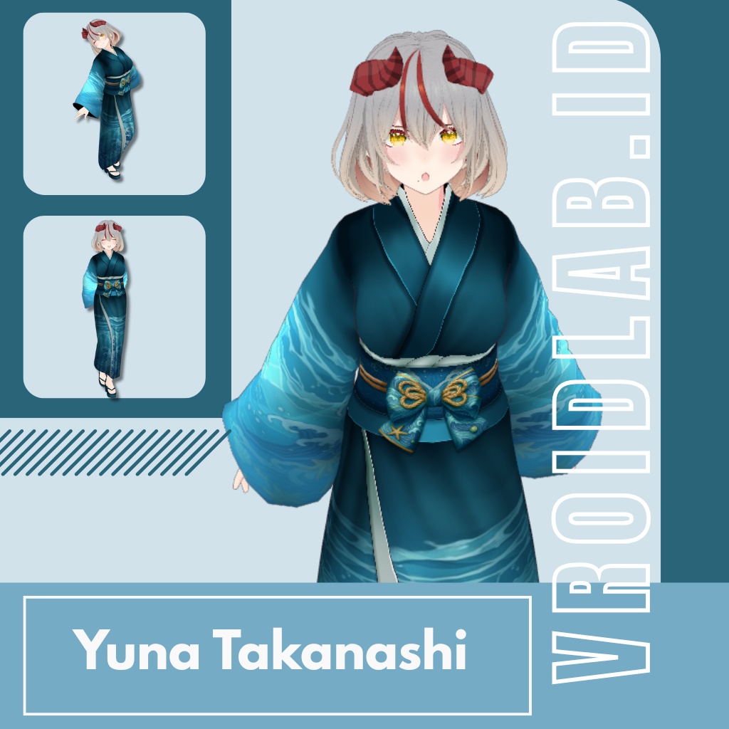 高梨ユナ Yuna Takanashi | VRoid Studio Outfit | Anime Style | Virtual Fashion