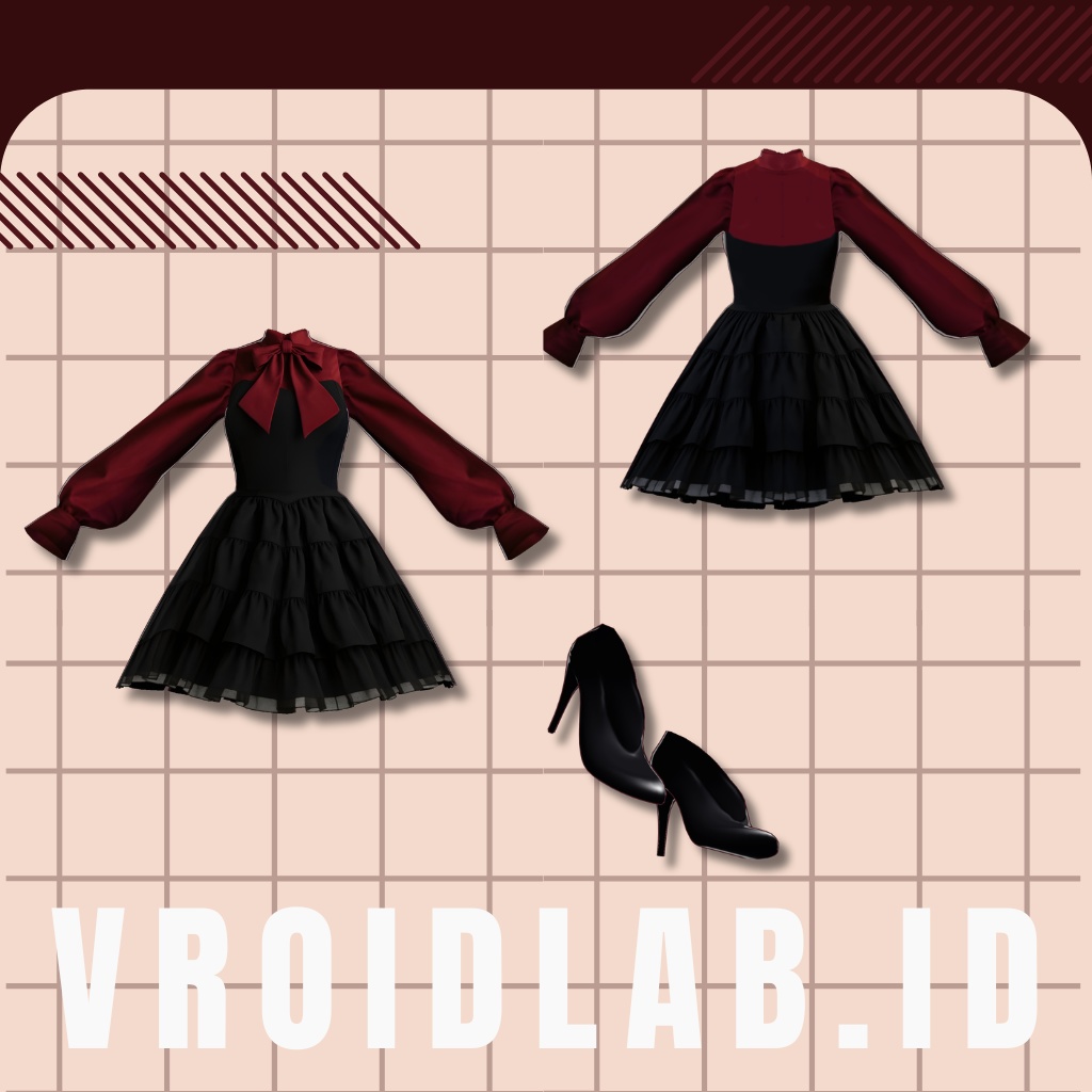 望月愛梨 Airi Mochizuki | VRoid Studio Outfit | Anime Style | Virtual Fashion