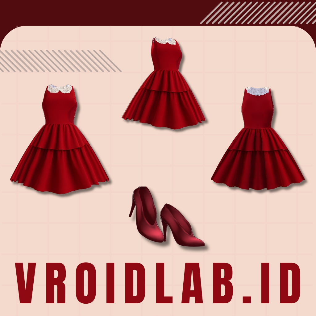 春風美羽 Miu Harukaze | VRoid Studio Outfit | Anime Style | Virtual Fashion