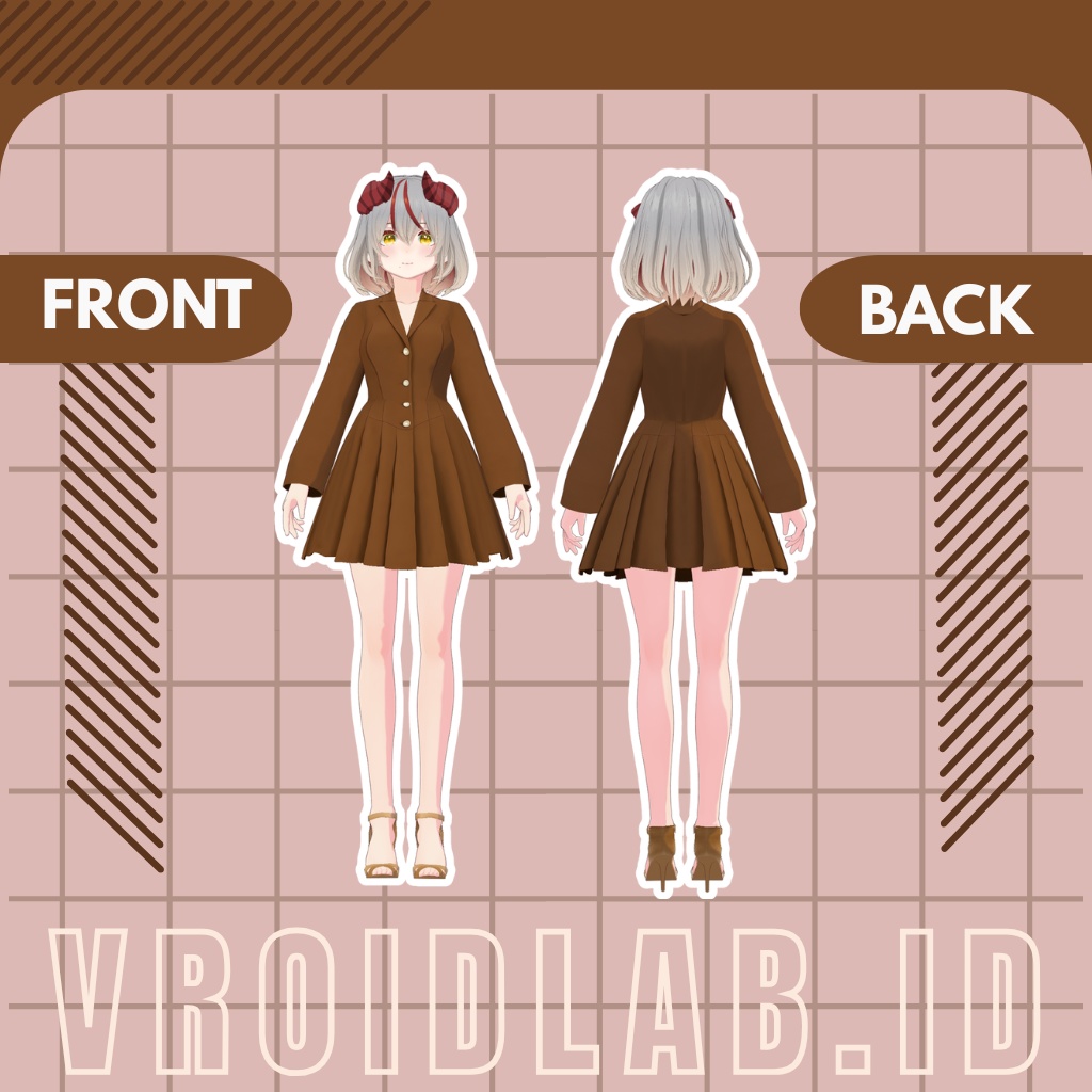 星野ナナ Nana Hoshino| VRoid Studio Outfit | Anime Style | Virtual Fashion