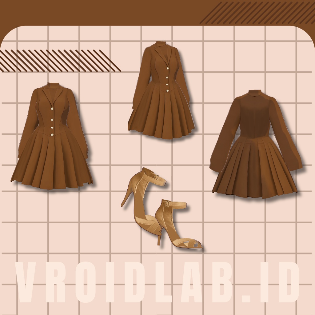 星野ナナ Nana Hoshino| VRoid Studio Outfit | Anime Style | Virtual Fashion