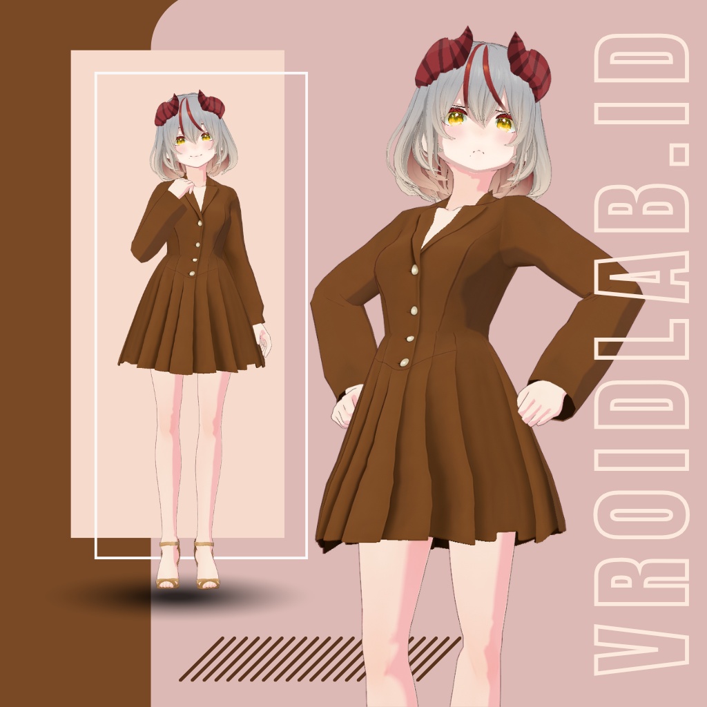 星野ナナ Nana Hoshino| VRoid Studio Outfit | Anime Style | Virtual Fashion