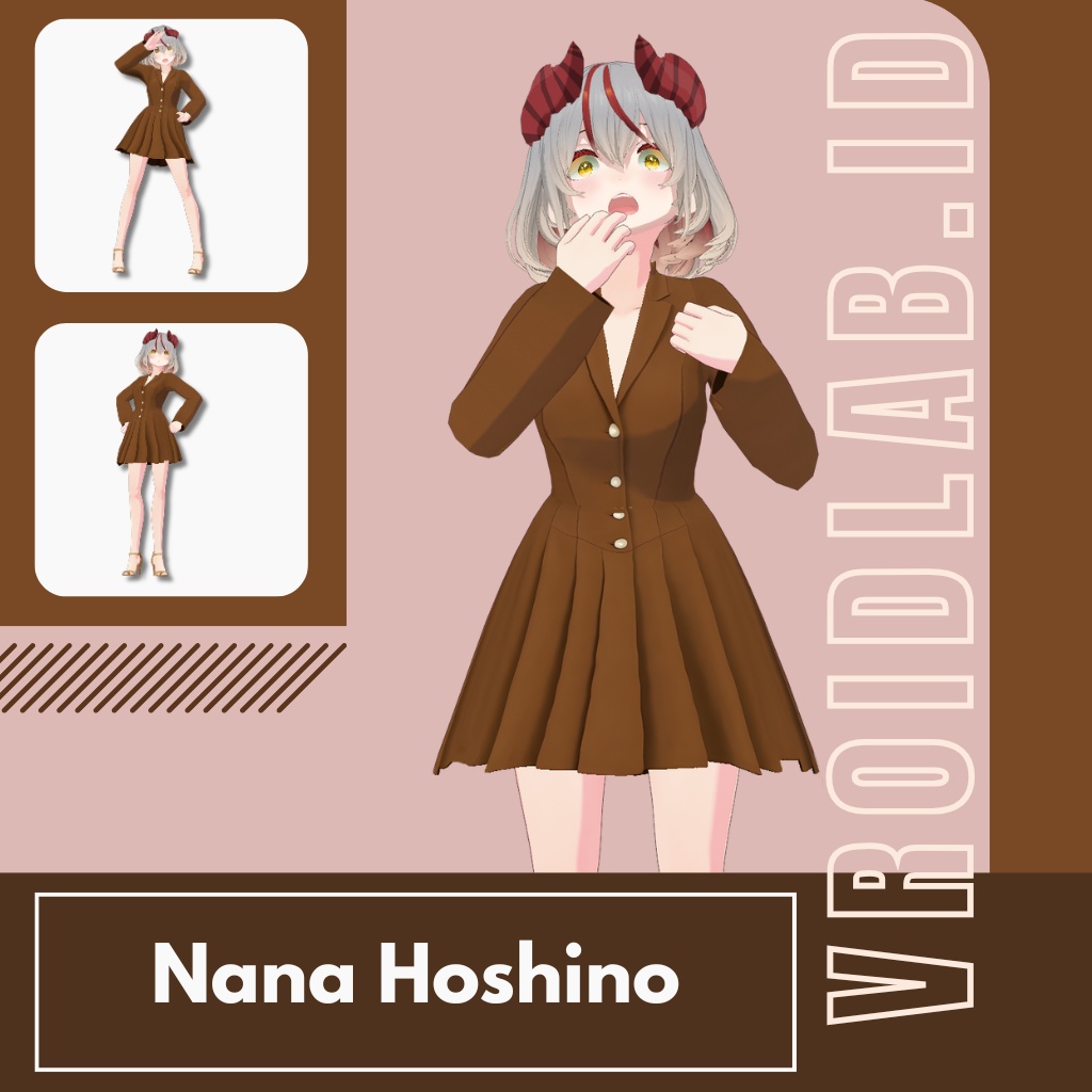 星野ナナ Nana Hoshino| VRoid Studio Outfit | Anime Style | Virtual Fashion