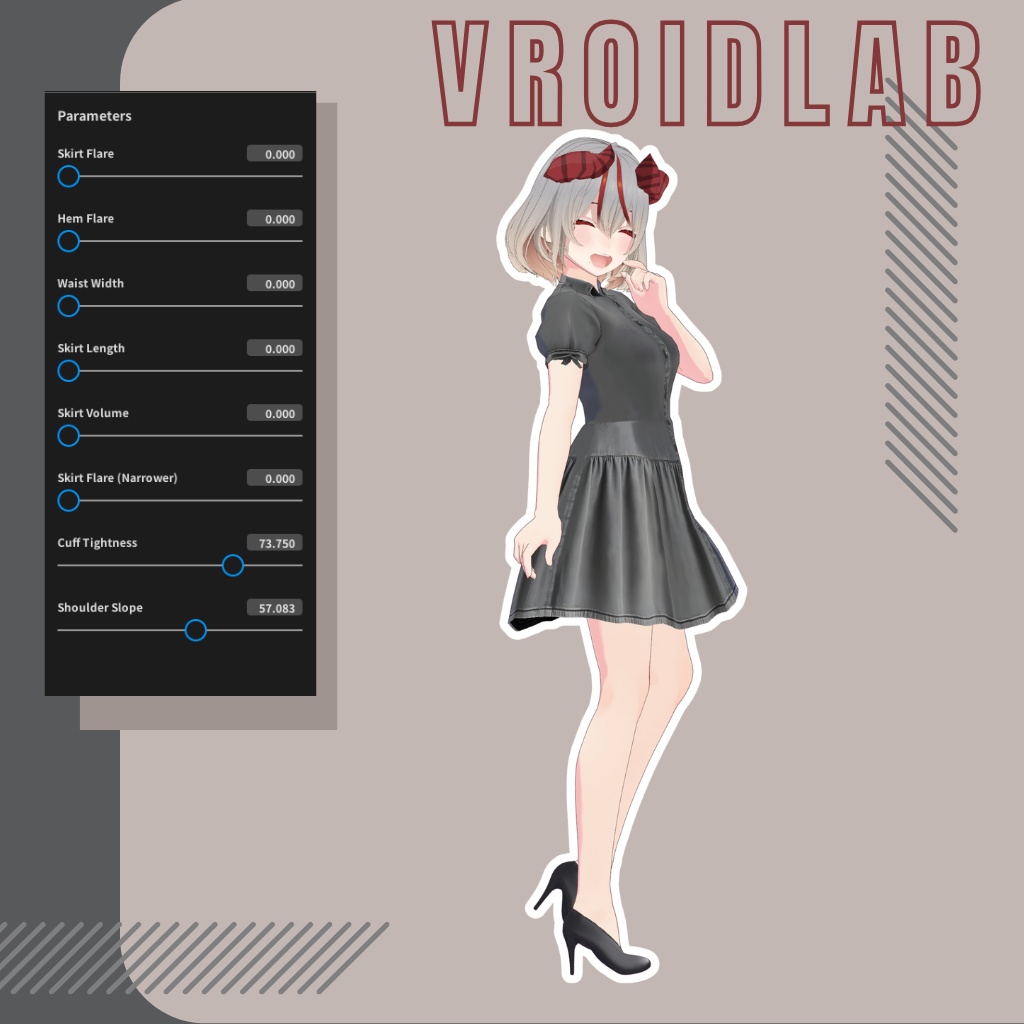 青山すず Suzu Aoyama | VRoid Studio Outfit | Anime Style | Virtual Fashion