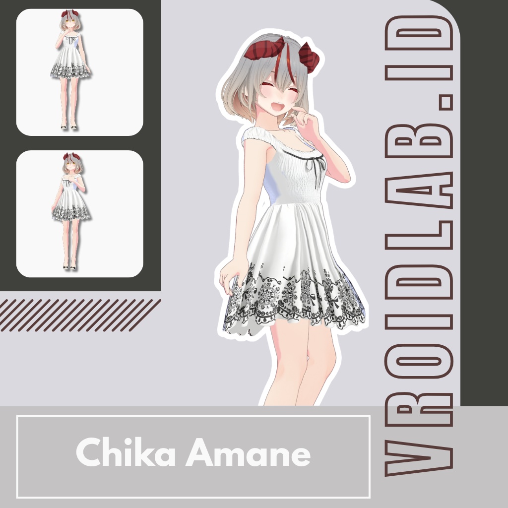 Chika Amane 天音ちか | VRoid Studio Outfit | Anime Style | Virtual Fashion