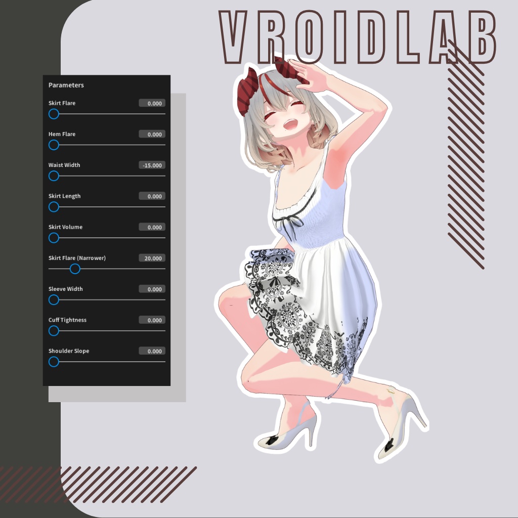 Chika Amane 天音ちか | VRoid Studio Outfit | Anime Style | Virtual Fashion