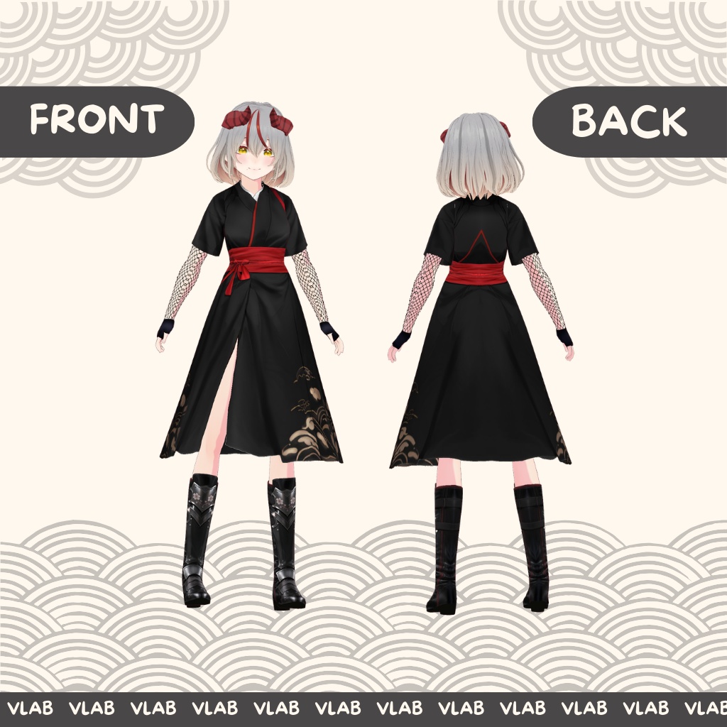 あやか | Ayaka | VRoid Studio Outfit | Anime Style | Virtual Fashion