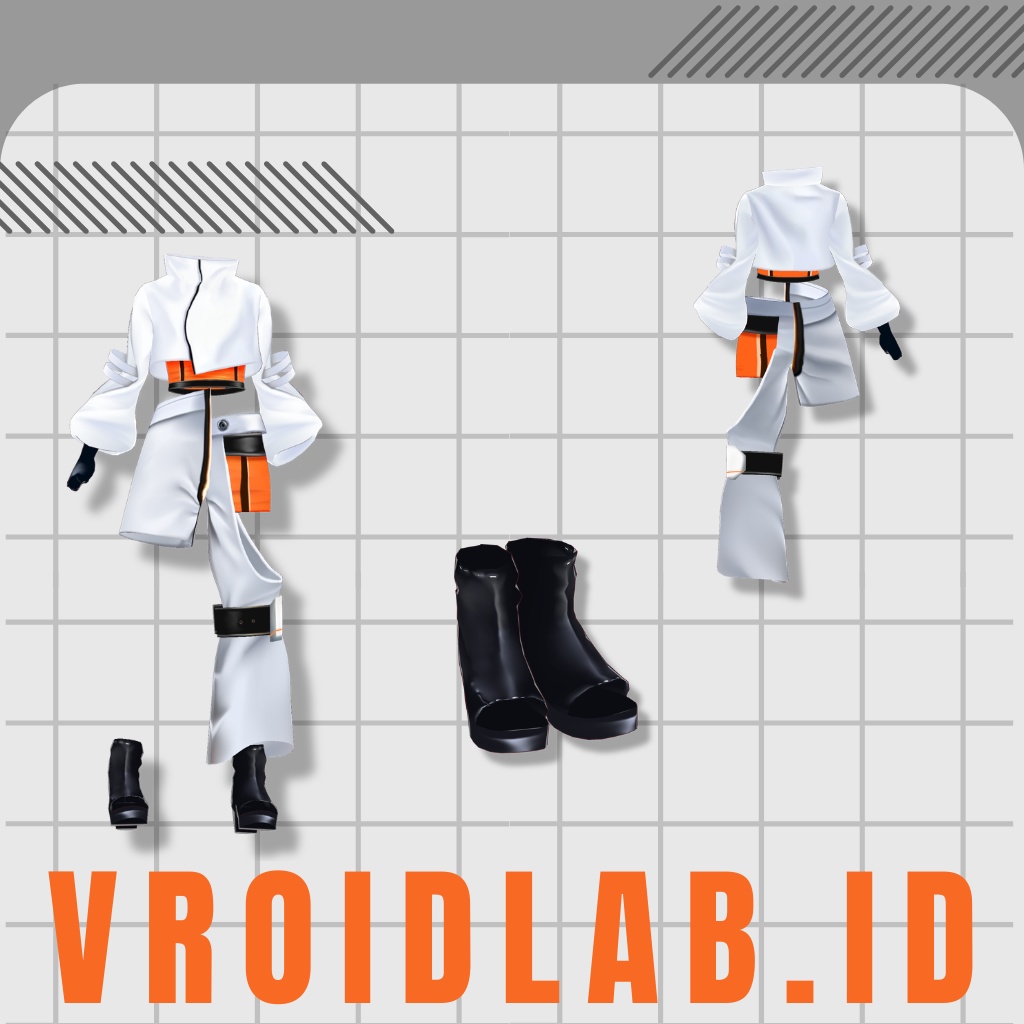 そらい てんか | Sorai Tenka | VRoid Studio Outfit | Anime Style | Virtual Fashion