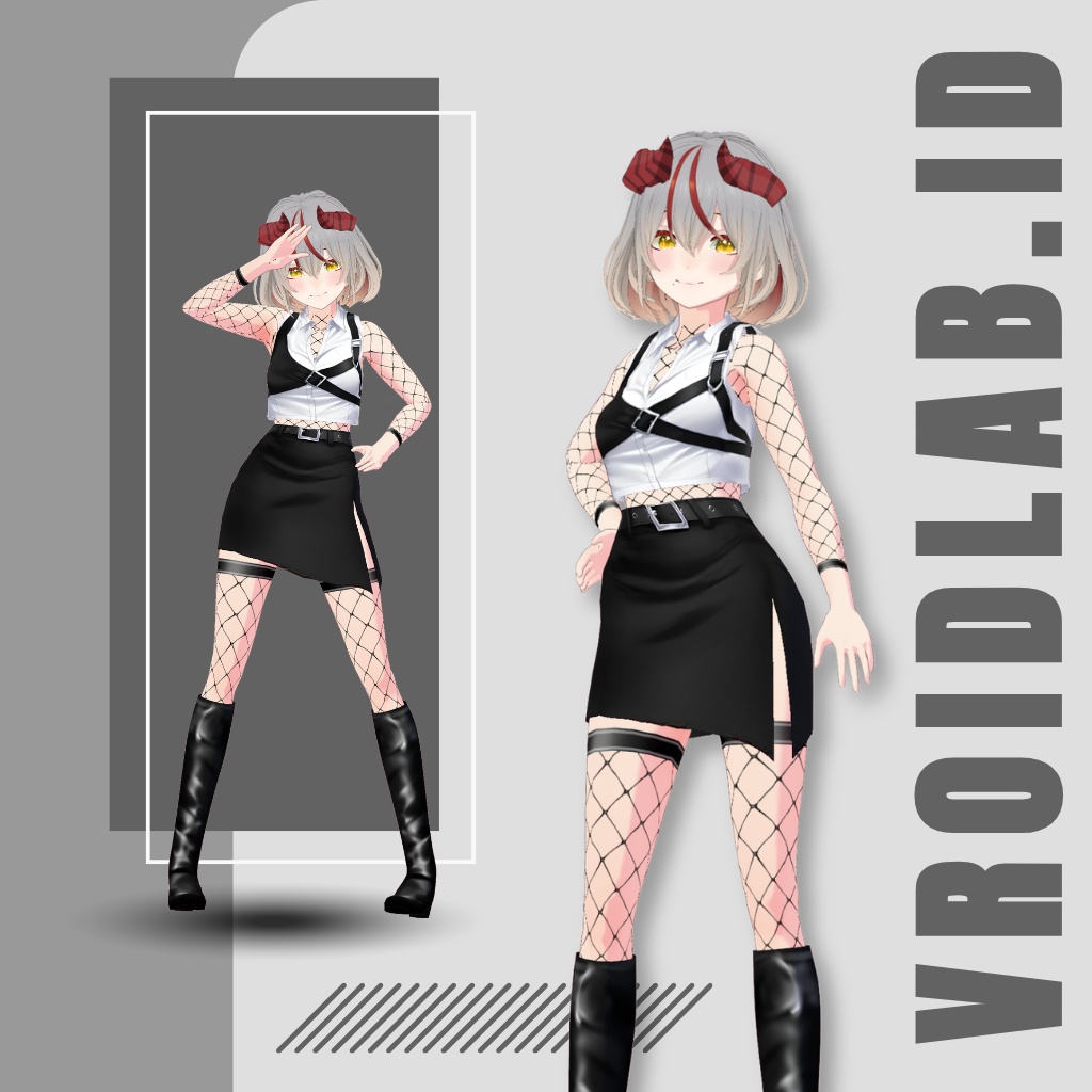 すたーれーす | Starlace | VRoid Studio Outfit | Anime Style | Virtual Fashion