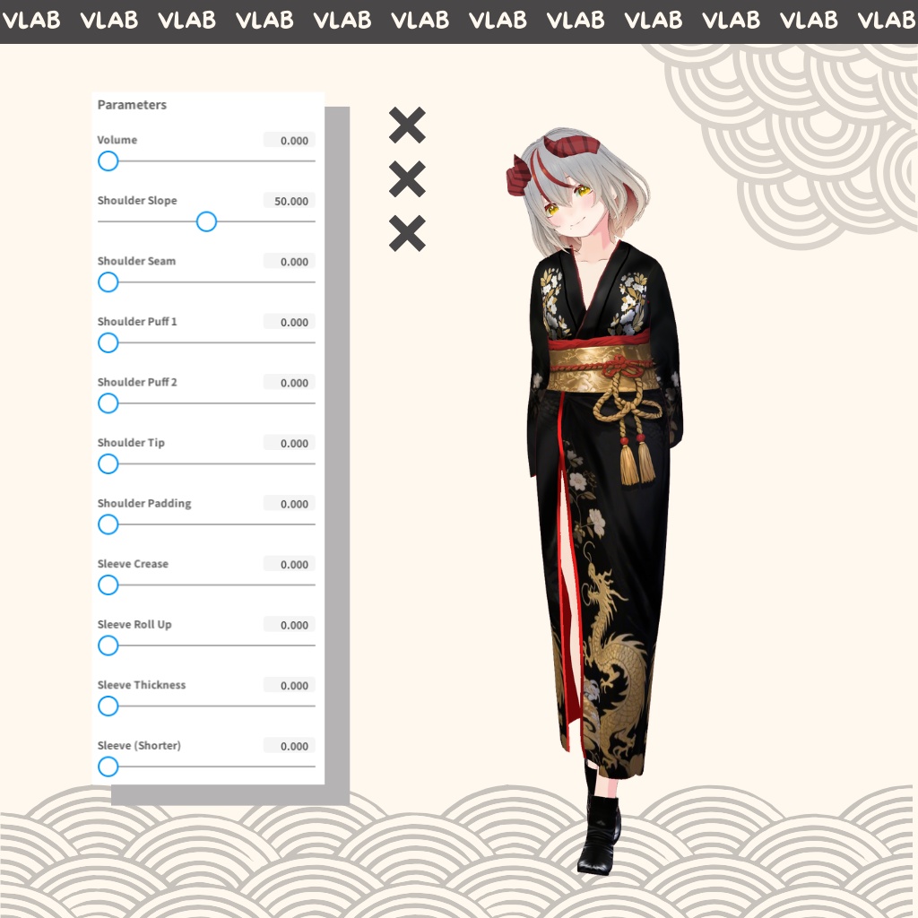 ゆきはな | Yukihana | VRoid Studio Outfit | Anime Style | Virtual Fashion