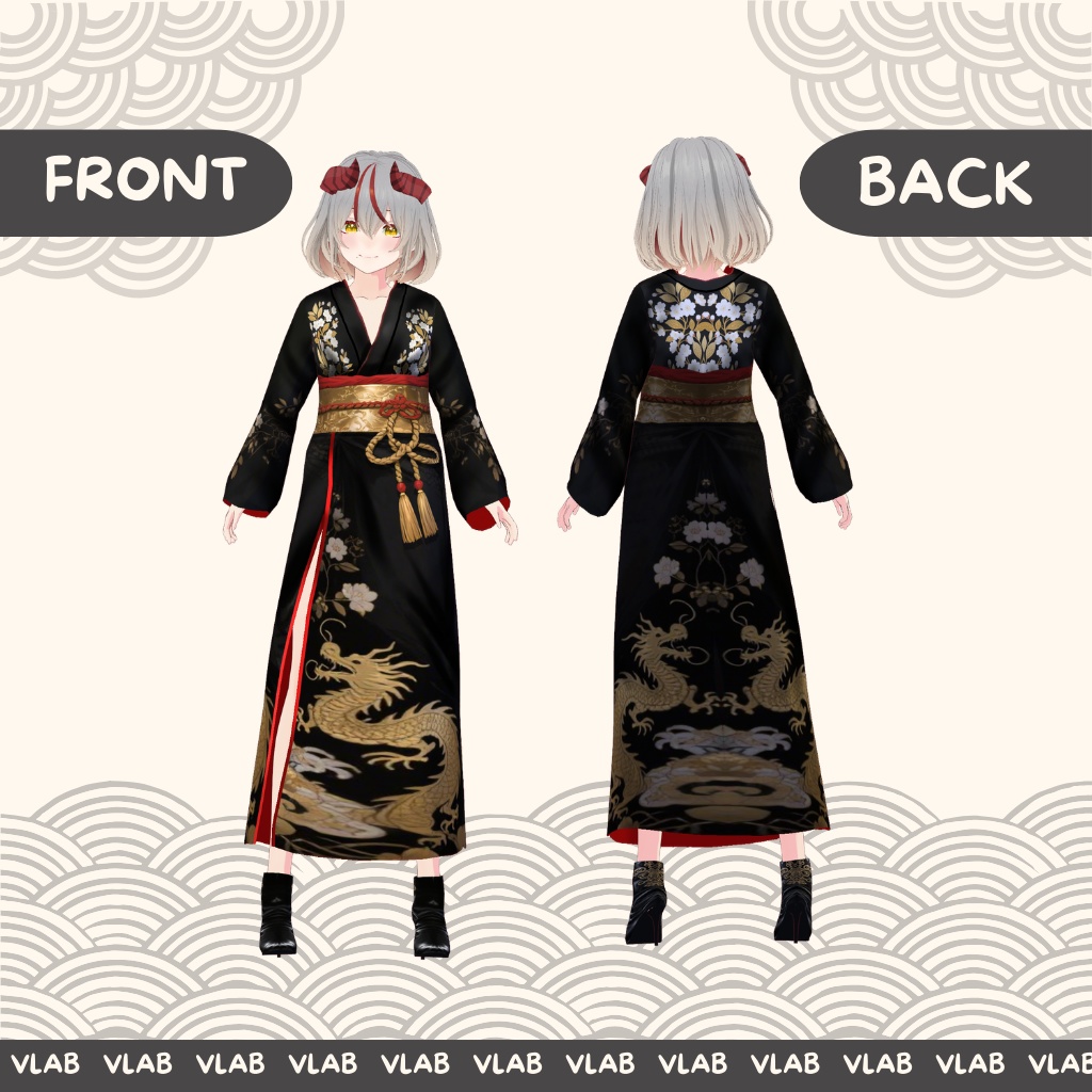 ゆきはな | Yukihana | VRoid Studio Outfit | Anime Style | Virtual Fashion