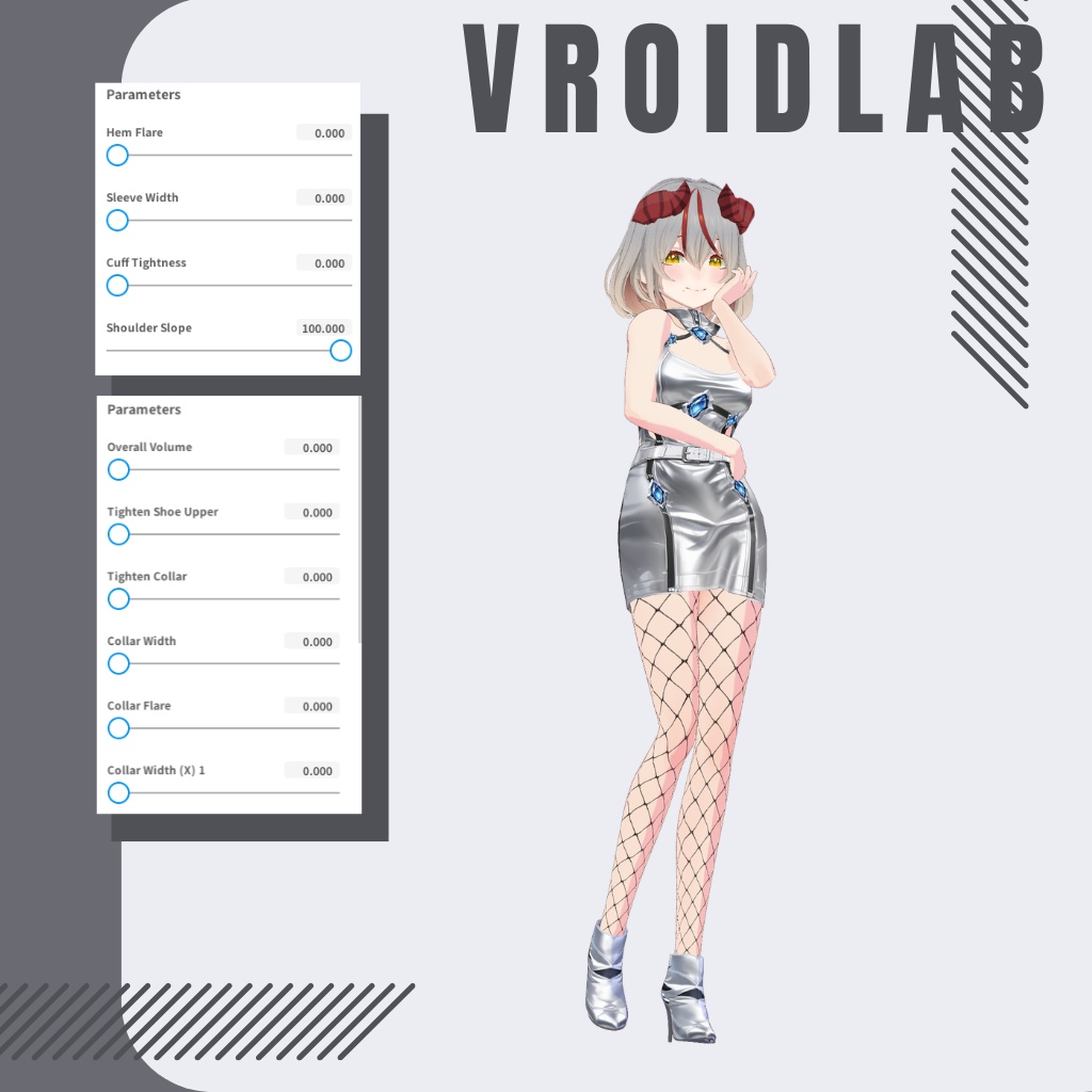 ずい | Zui | VRoid Studio Outfit | Anime Style | Virtual Fashion