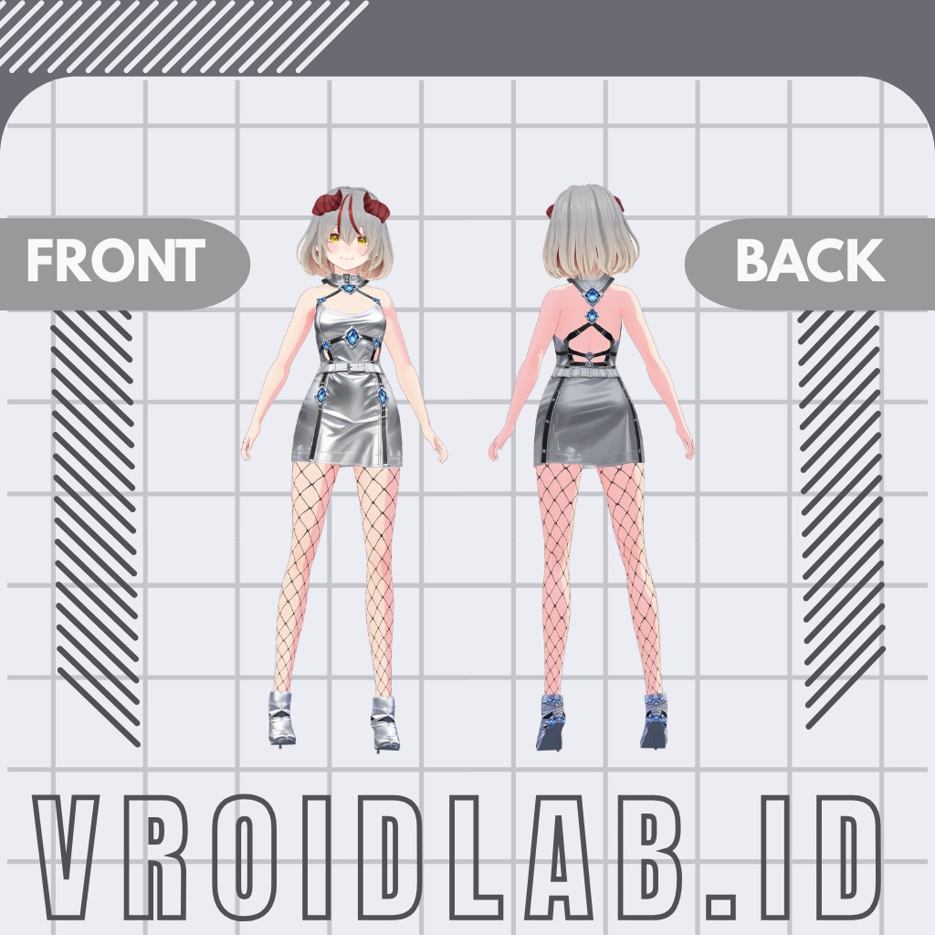 ずい | Zui | VRoid Studio Outfit | Anime Style | Virtual Fashion