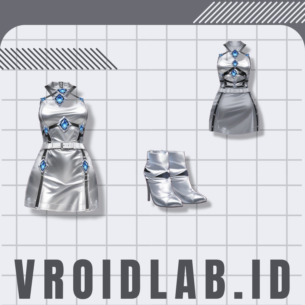 ずい | Zui | VRoid Studio Outfit | Anime Style | Virtual Fashion