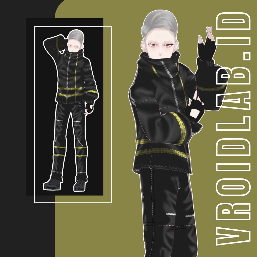 キャラクター名：レイヴン・ゼロ