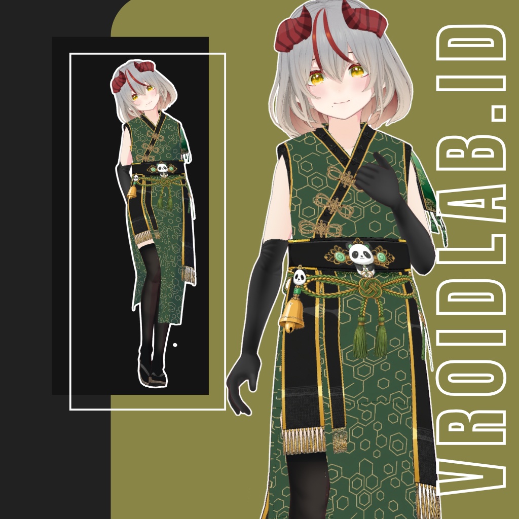 （ひすいろっかくパンダ）