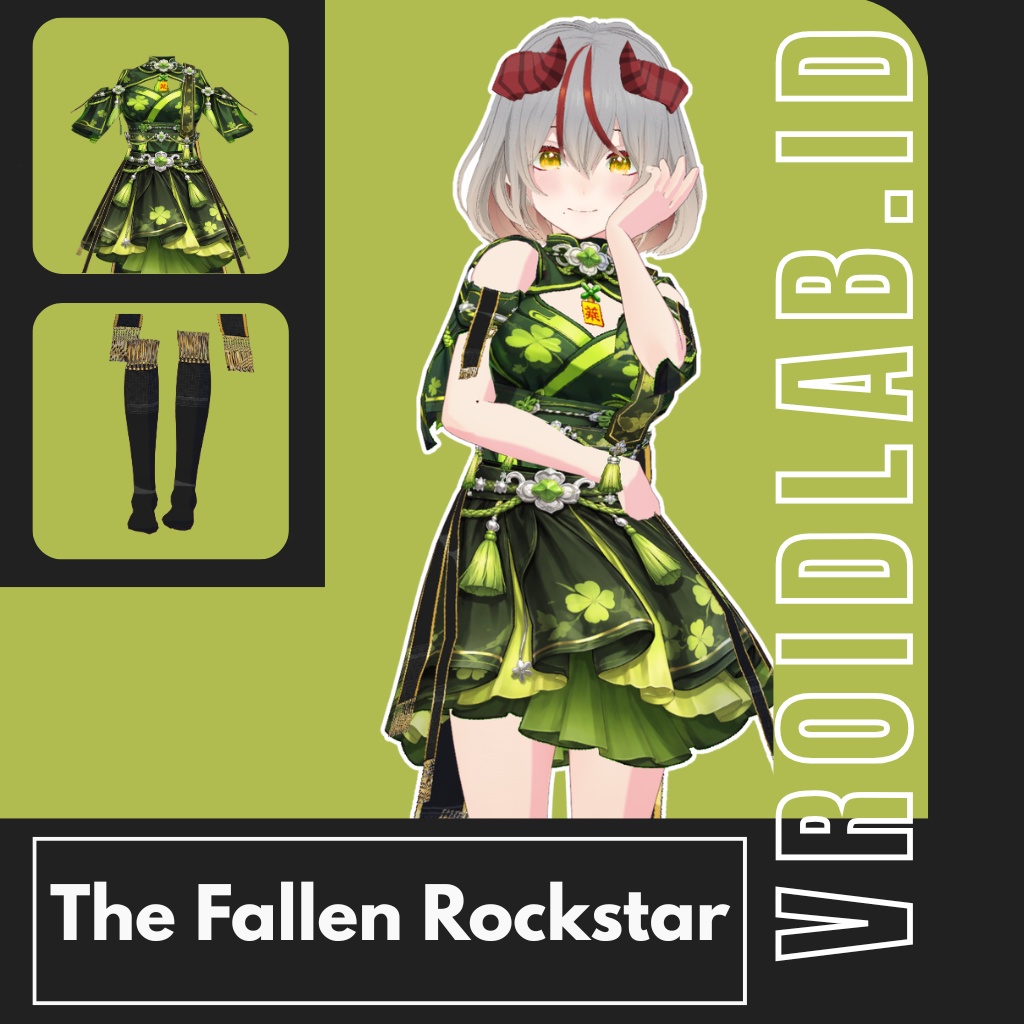 翠四葉の守護装 ― VLABID クローバーファンタジーセット ―