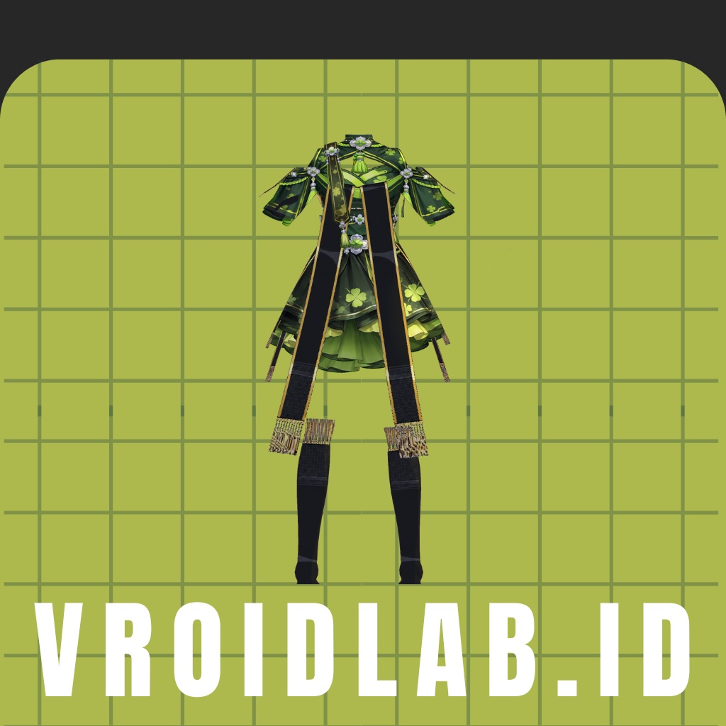 翠四葉の守護装 ― VLABID クローバーファンタジーセット ―