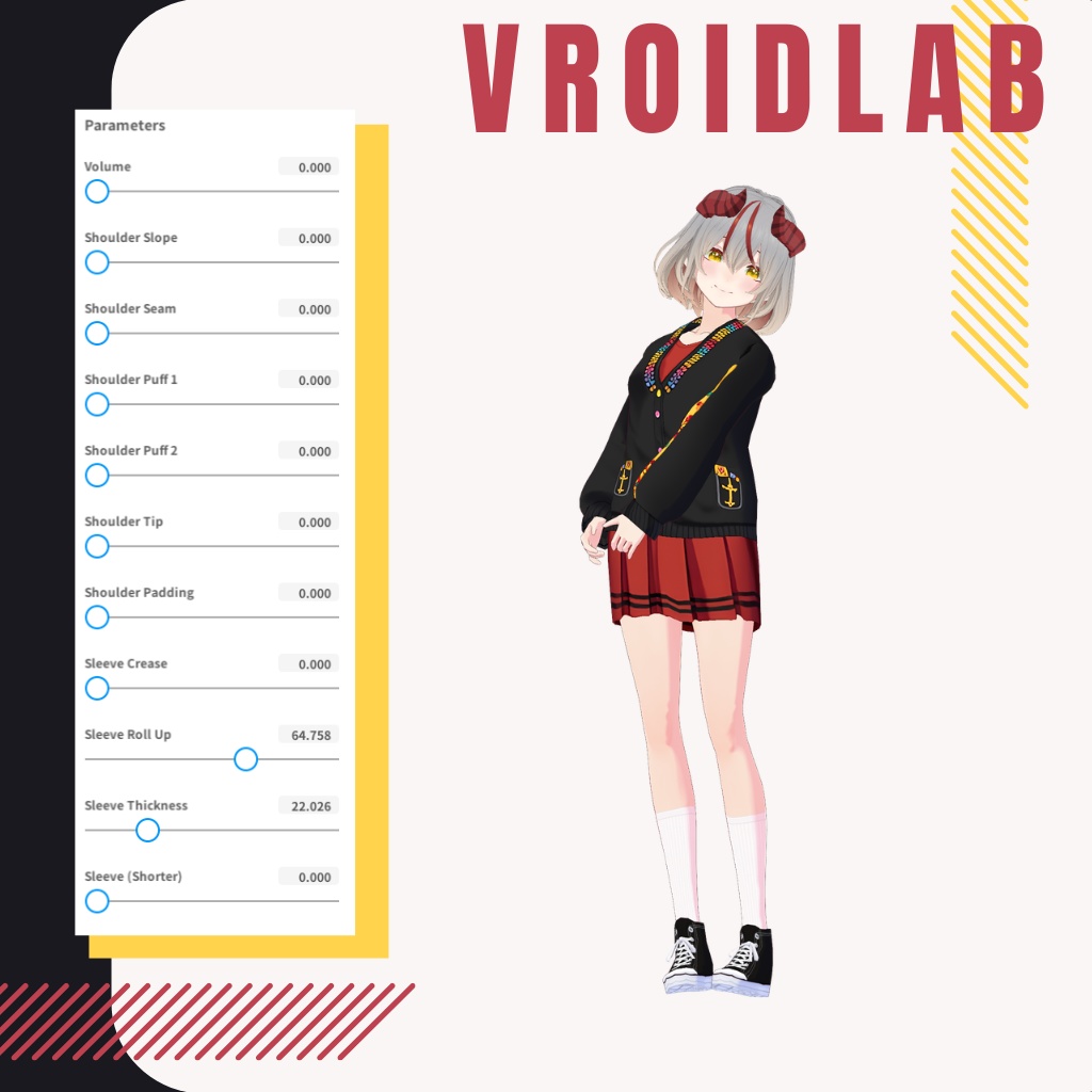 すうぇーたー あにゃ | Sweater Anya | VRoid Studio Outfit | Anime Style | Virtual Fashion