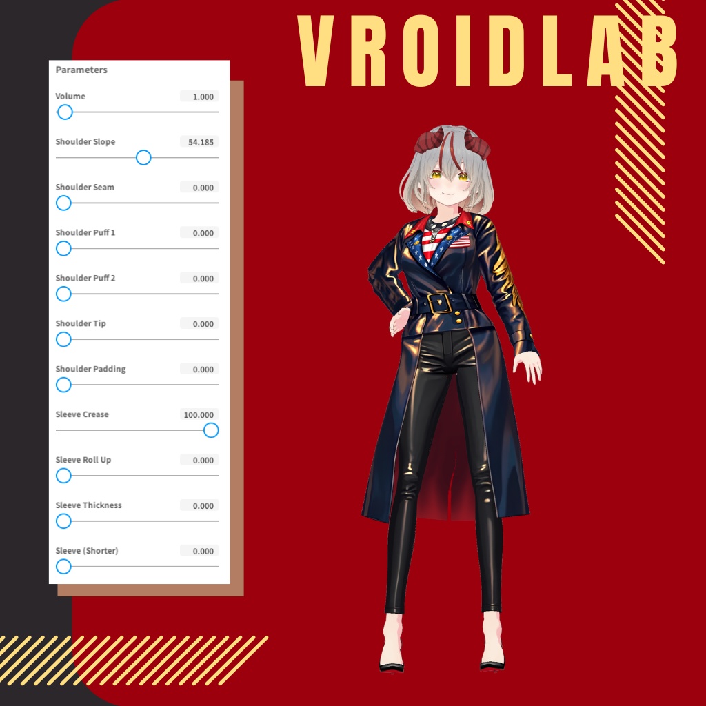 ゔぇら すたーりんぐ | Vera Starling | VRoid Studio Outfit | Anime Style | Virtual Fashion