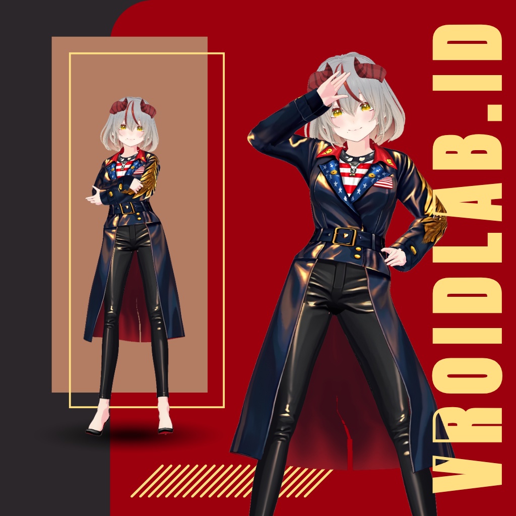 ゔぇら すたーりんぐ | Vera Starling | VRoid Studio Outfit | Anime Style | Virtual Fashion