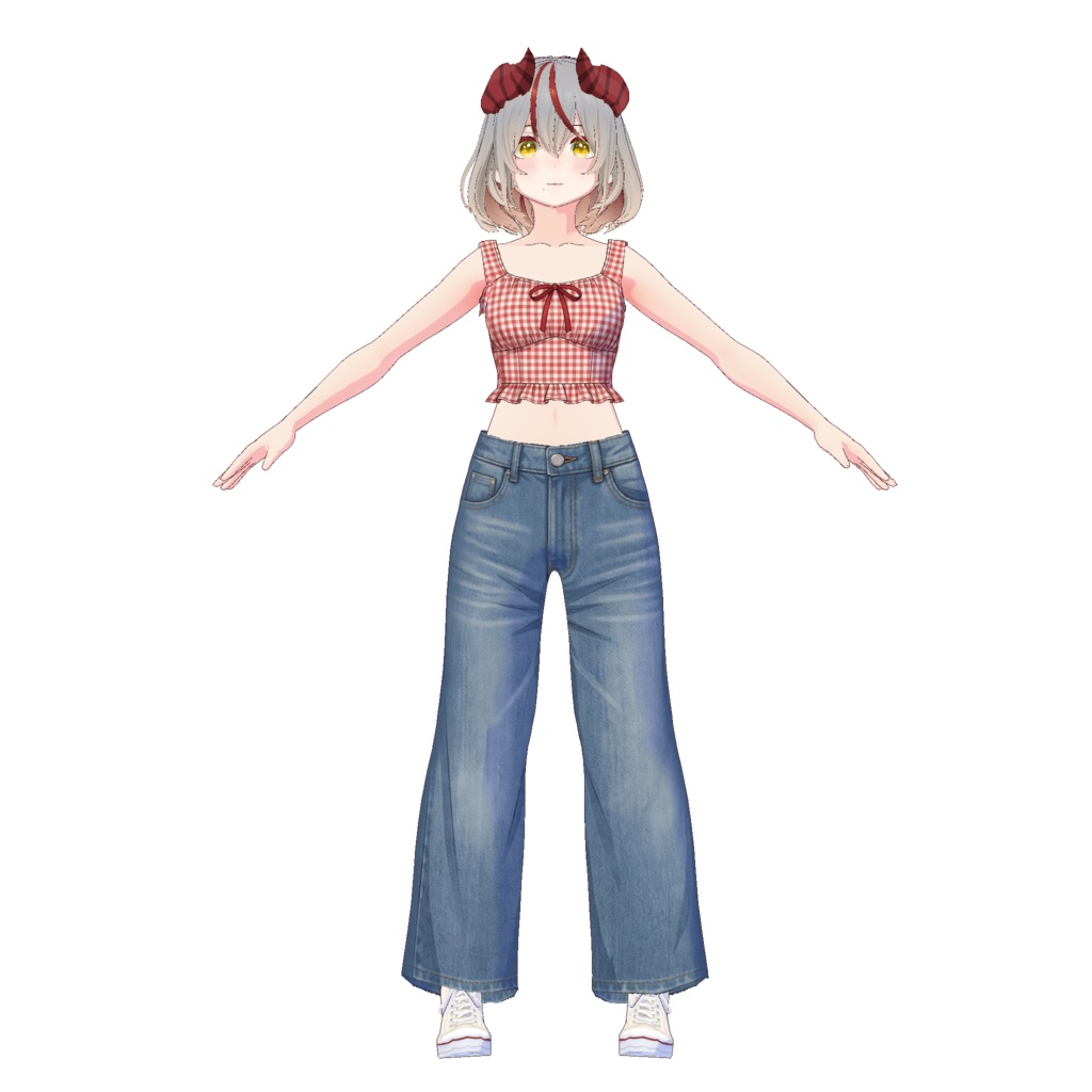 Aurielle Casual Set オーリエルカジュアルセット | No Star| VRoid Studio Outfit | Anime Style | Virtual Fashion