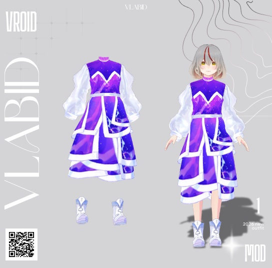 Celestial Prism Dress | 星彩プリズムドレス