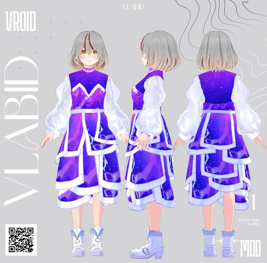 Celestial Prism Dress | 星彩プリズムドレス